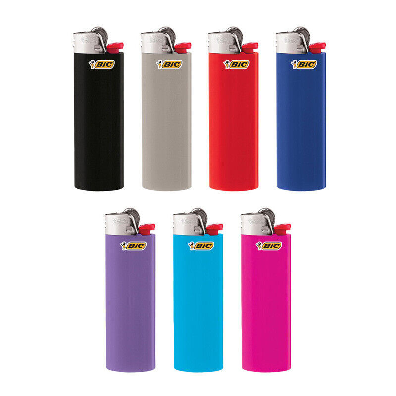 Bic Maxi Lighters bulk back of 5 randomly selected colours made in France