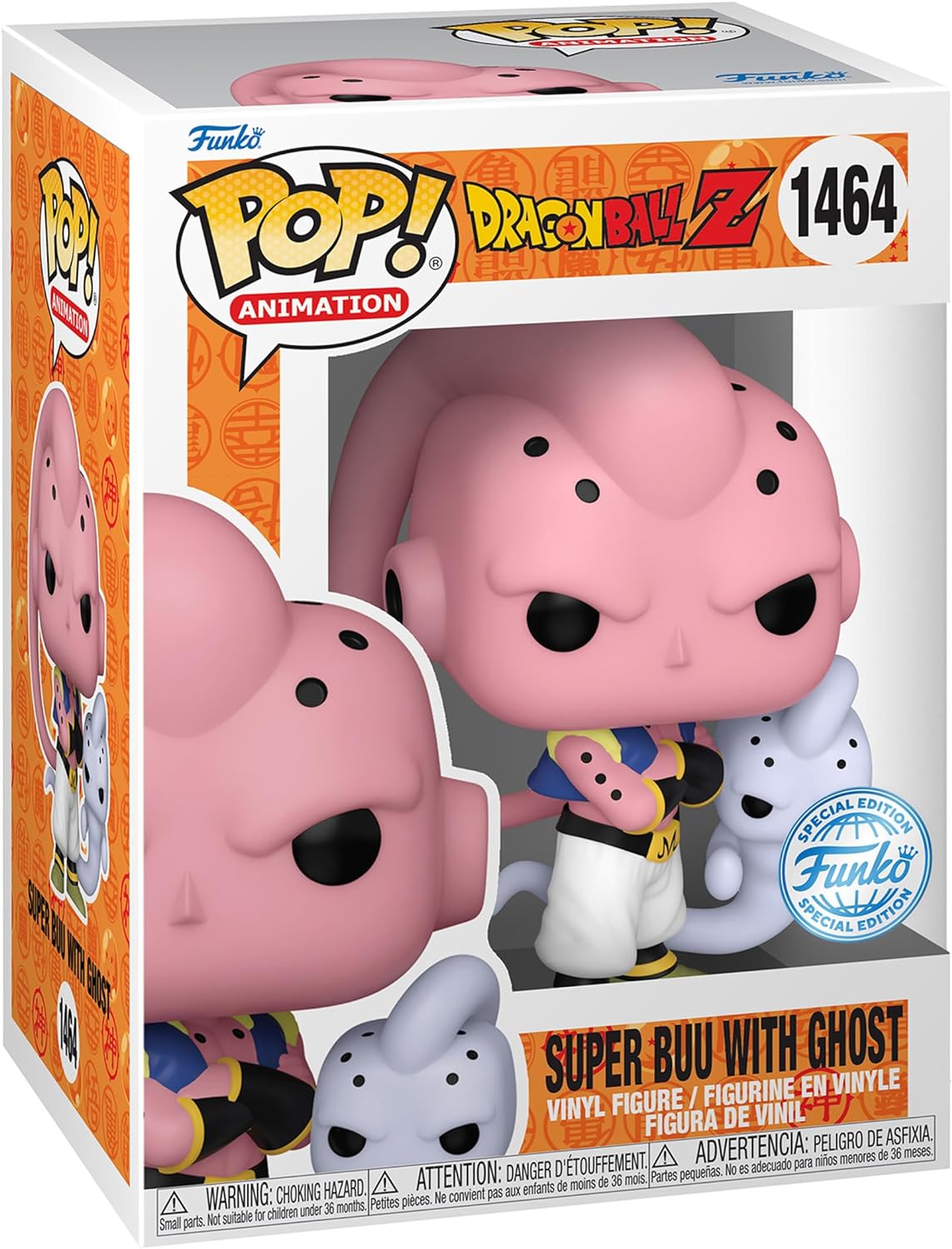 Dragonball Z - Super Buu with Ghost US Exclusive Pop! Vinyl