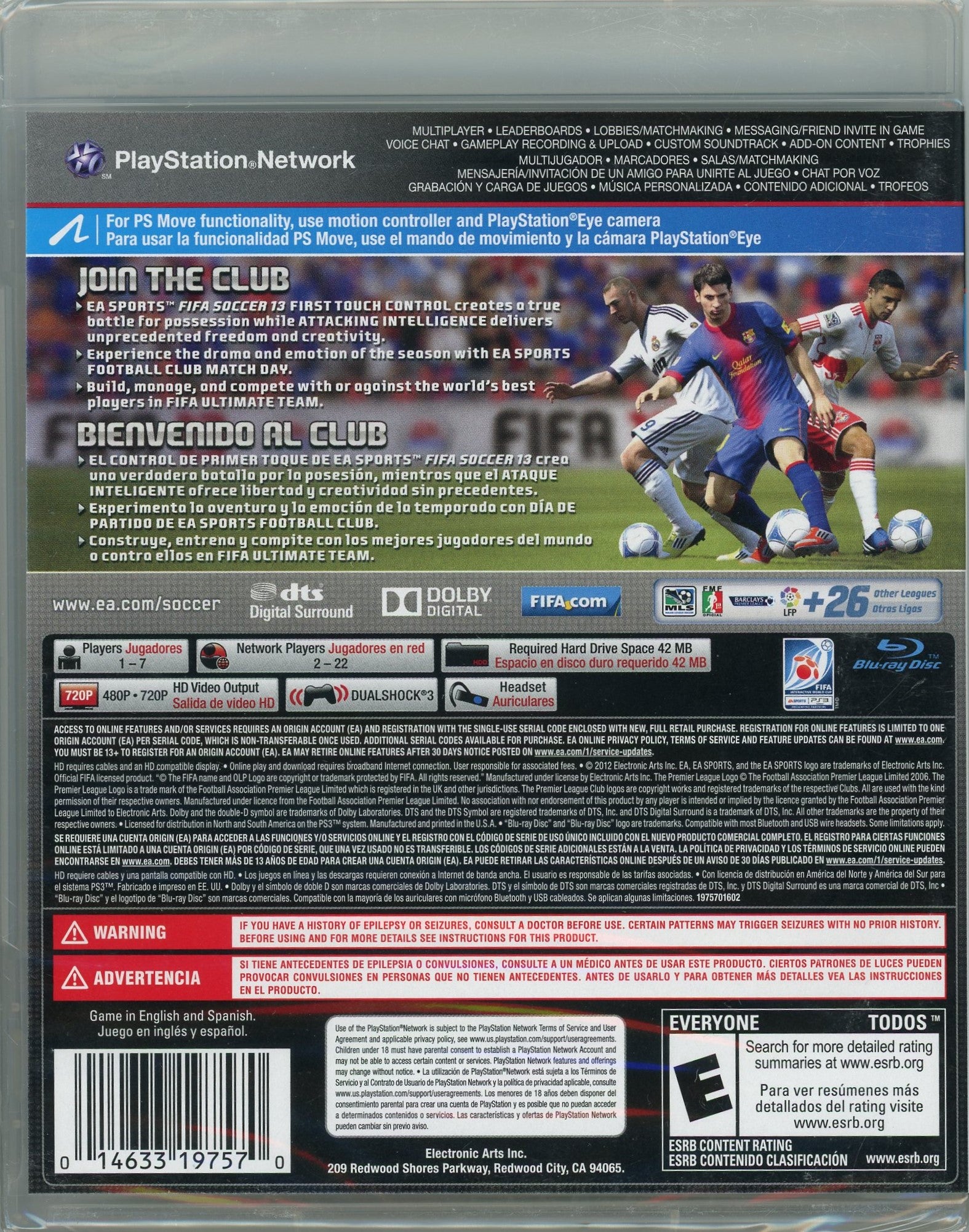 Playstation 3 (PS3) FIFA 13 sealed