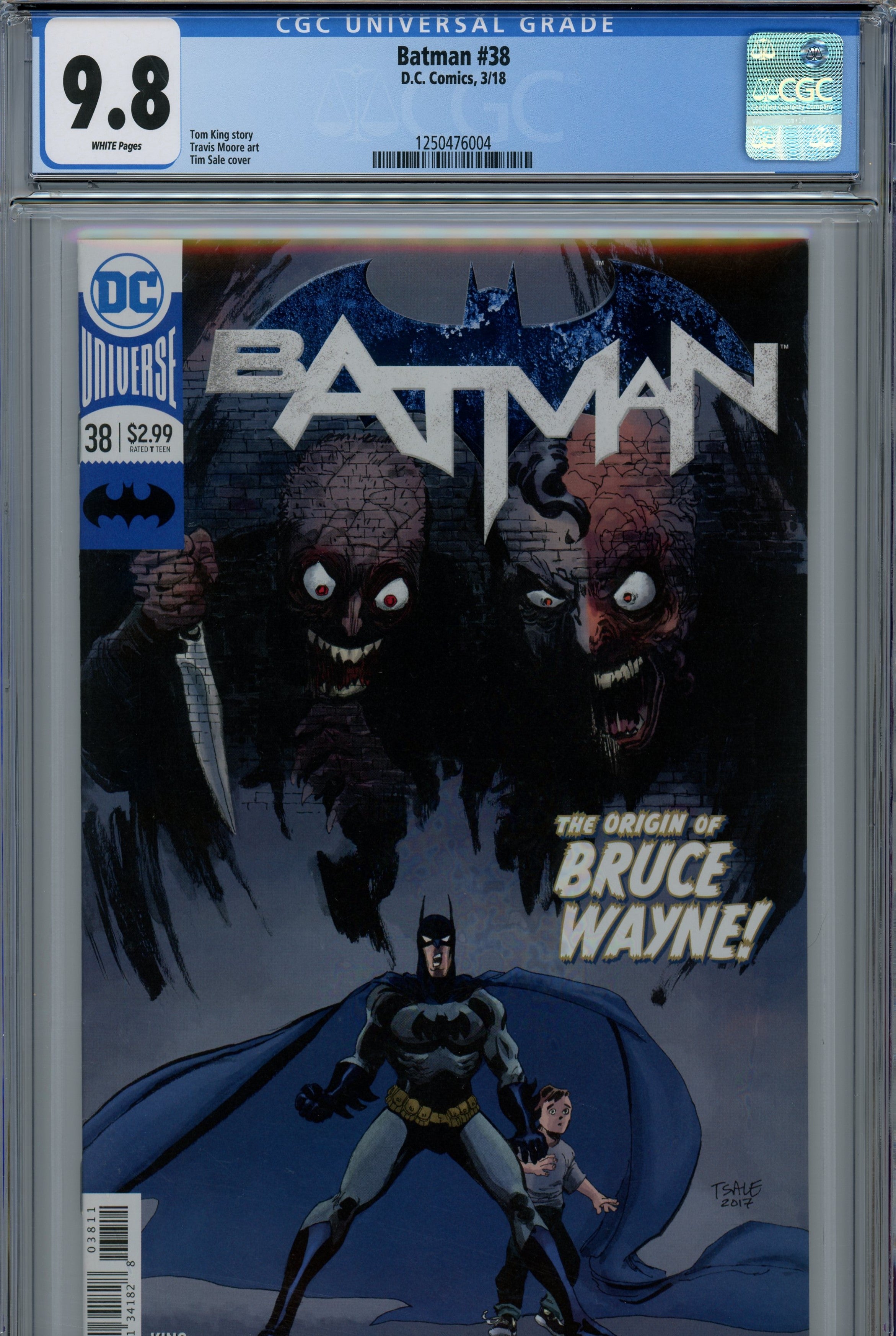 CGC 9.8 Batman DC Comics 2018/03 #38