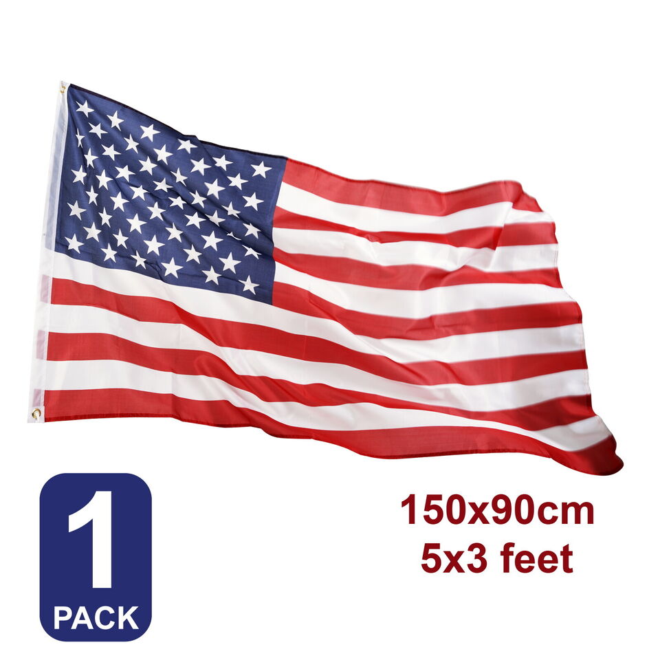 US USA American Flag United States National Stars Stripes 90x150 cm 3x5 ft 1x