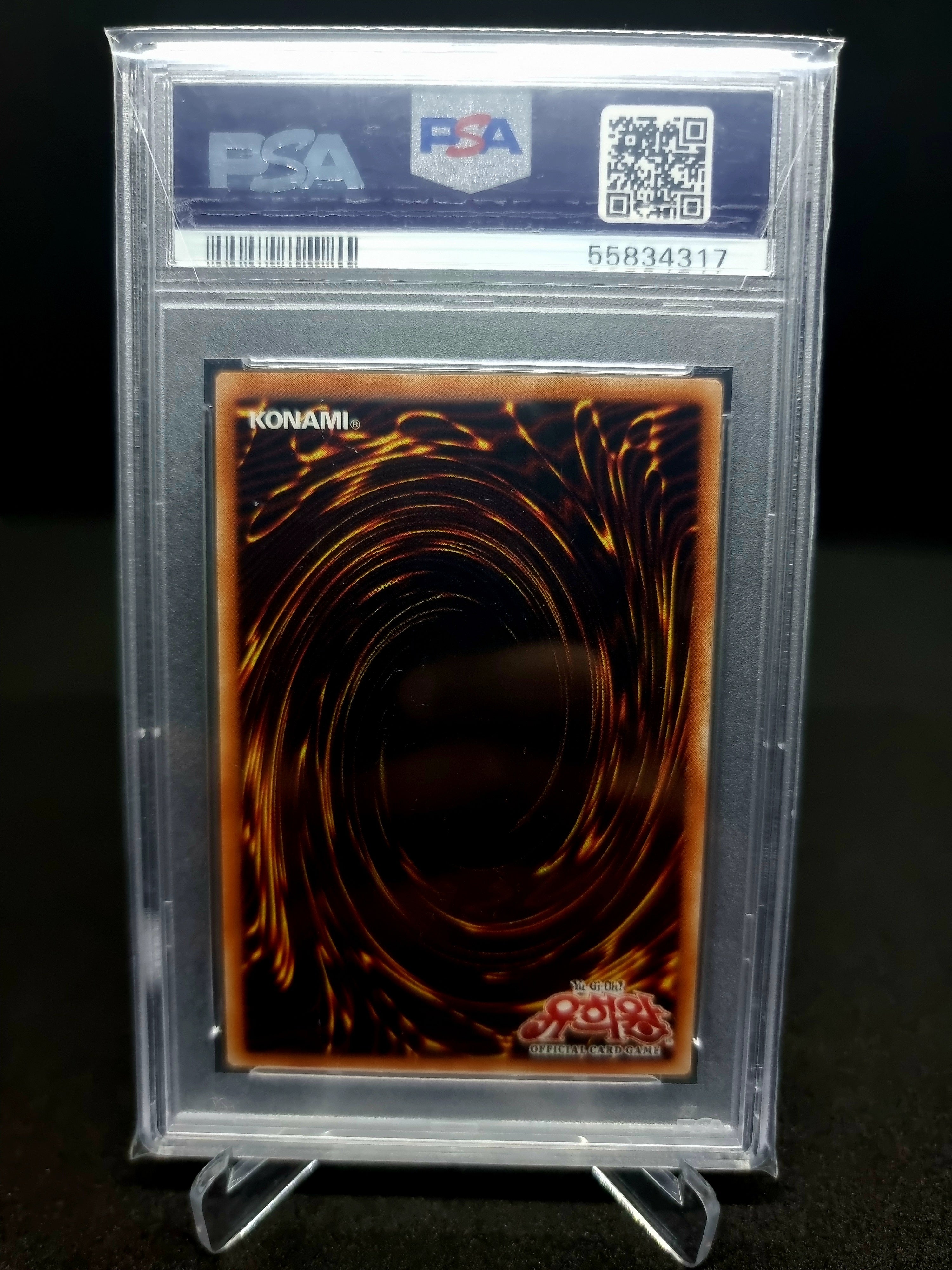 PSA 10 Red eyes black dragon error card // 2020 Yugioh gold box // POP 3