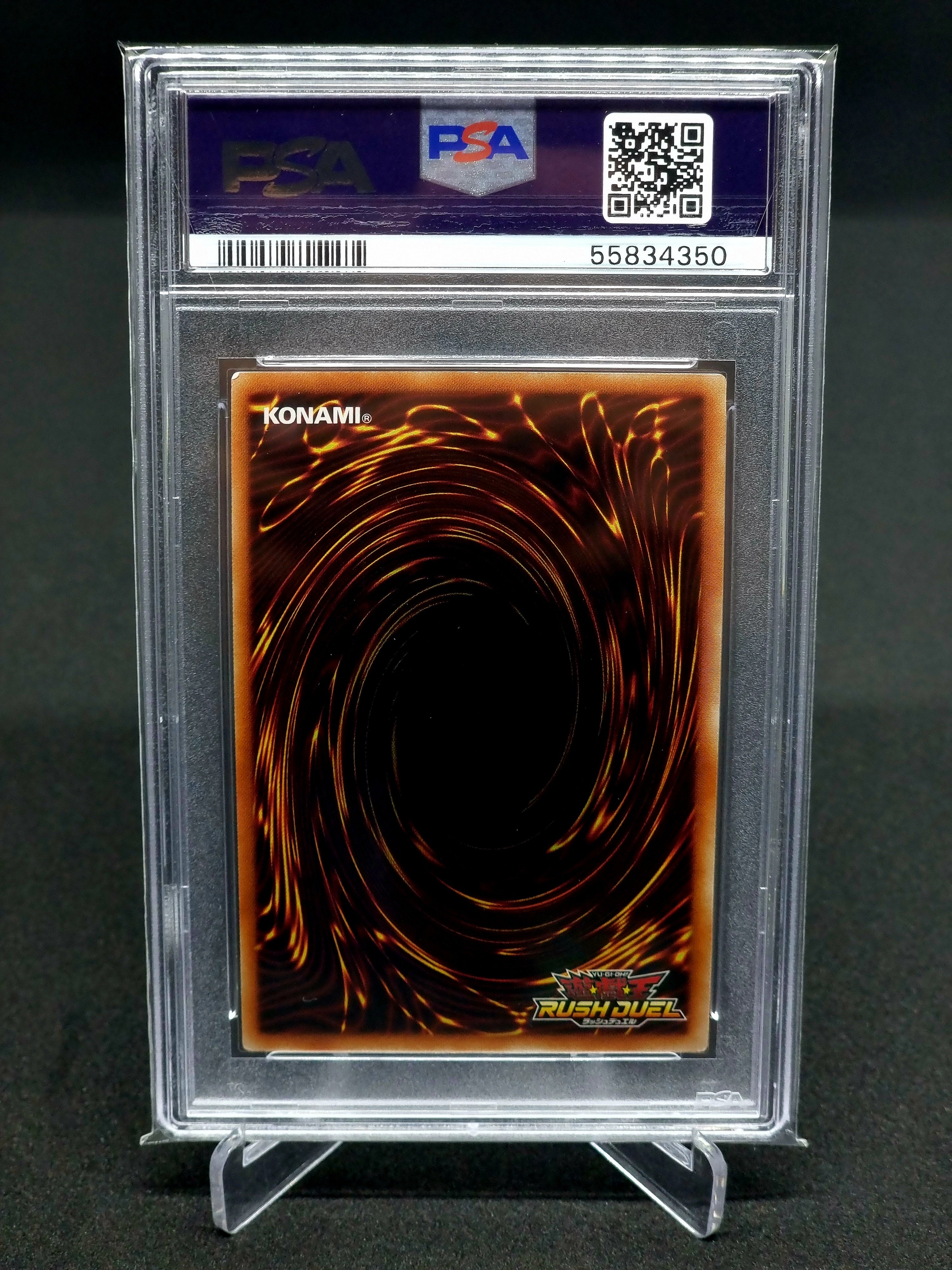 PSA 9 Black dragon's chick // 2020 Yugioh rush duel // Japanese